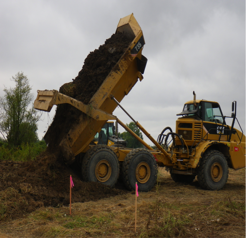 Qwuloolt Estuary Restoration Project of the Tulalip Tribes - Topographic Relief Work