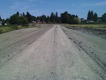 Qwuloolt Estuary Restoration Project of the Tulalip Tribes - Building a Setback Levee